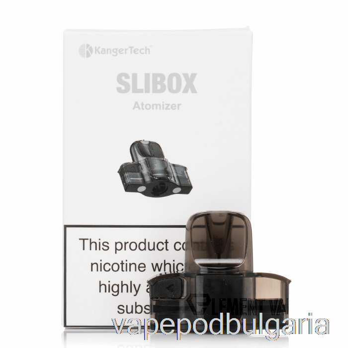 Vape 10000 Дръпки Kanger Slibox Replacement Pods 2ml Refillable Pods